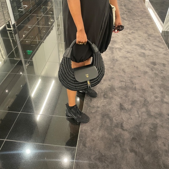 #21 Tom Ford Woven T Twist Large Hobo Bag - Picture 3 of 3